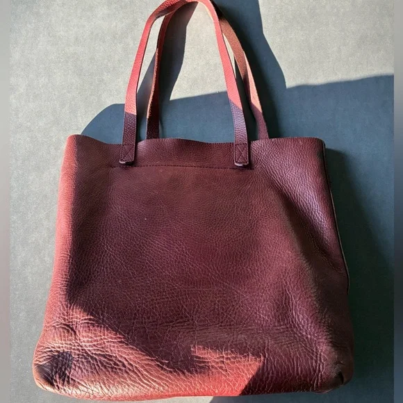 Madewell Medium Transport Tote Dark Cabernet - Picture 15 of 15